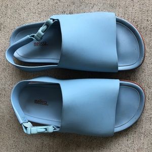 Melissa waterproof sandals in powder blue